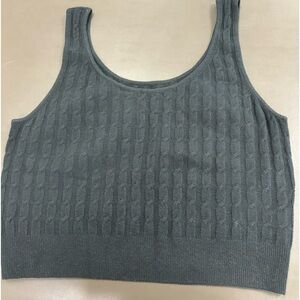 NWOT GAP Size XL Black Cotton Sweater Tank